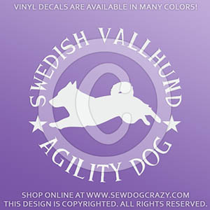 Agility Vallhund with Tail Decal