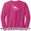 Embroidered Sparkling Bichon Frise Sweatshirt