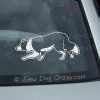 Border Collie Herding Car Window Stickers