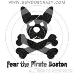 Pirate Boston Terrier Apparel
