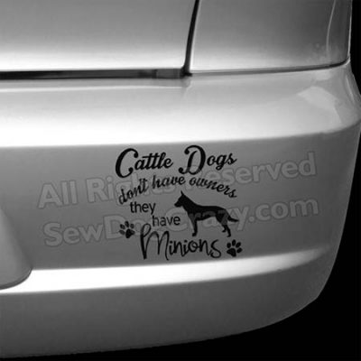 Australian Cattle Dog Car Stickers