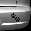 Vinyl Decal Paw Prints