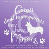 Funny Corgi Minions Decal