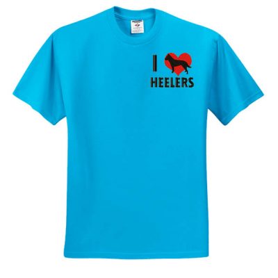 Embroidered Blue Heeler TShirt