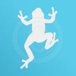 Frog Vinyl Decal for Car