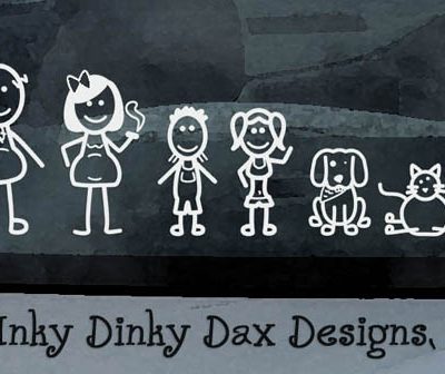 Funny Hillbilly Stick Decals