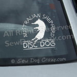 Australian Shepherd Disc Car Window Stickers