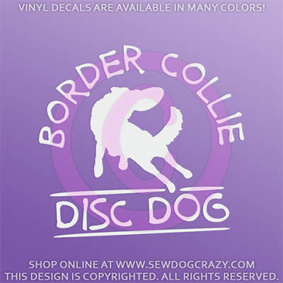 Border Collie Disc Dog Gifts