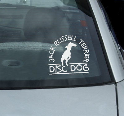 Jack Russell Vinyl Sticker