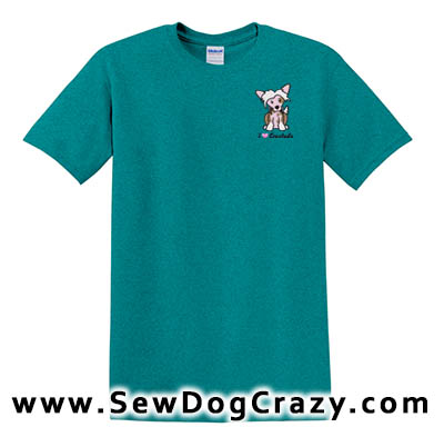 Embroidered Chinese Crested Tees