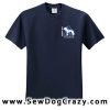 Embroidered Chinese Crested T-Shirt