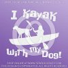 Dog Kayak Decal