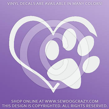 Love Dogs Vinyl Decal