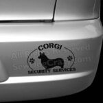 Corgi Security Bumper Sticker