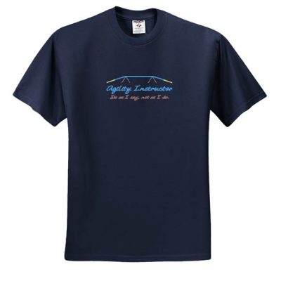 Embroidered Agility Instructor TShirt
