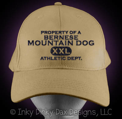 Embroidered Bernese Mountain Dog Hat