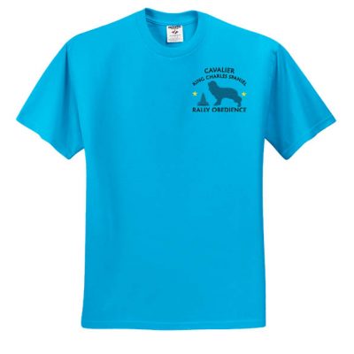 Embroidered CKCS Rally Obedience TShirt