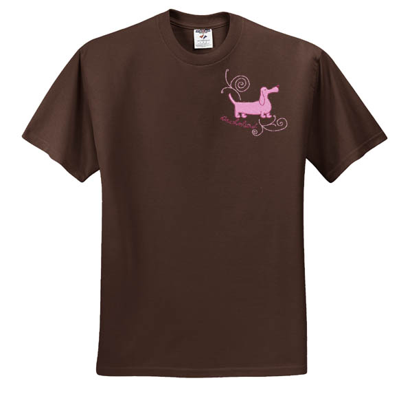 Vies rand Coöperatie Ooh La La Dachshund Embroidered T-Shirt – Sew Dog Crazy