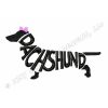 Awesome Dachshund Embroidery