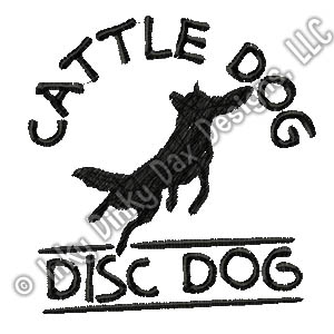 Australian Cattle Dog Embroidery