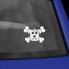 Dog Skull Vinyl Decal