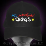 Embroidered All American Dog Hat