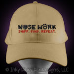Embroidered Nose Work Hat