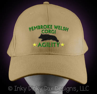 Embroidered Corgi Agility Hat