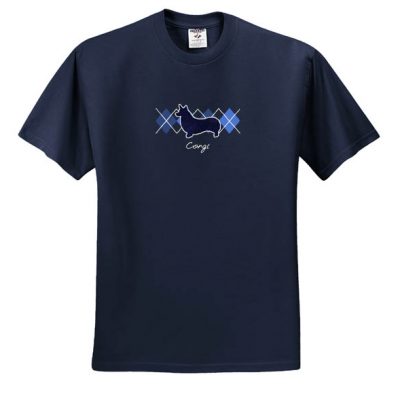 Embroidered Corgi Shirt