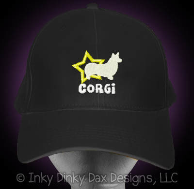 Embroidered Corgi Hat