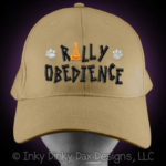 Embroidered Rally Obedience Hat