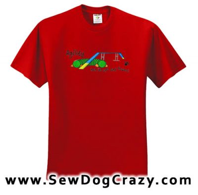 Agility Dog Walk Tshirt