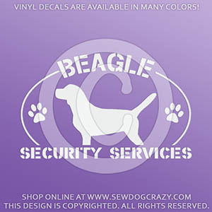 Beagle Security Decals