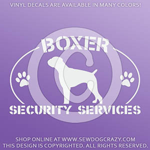 Vinyl Boxer Protection Stickers