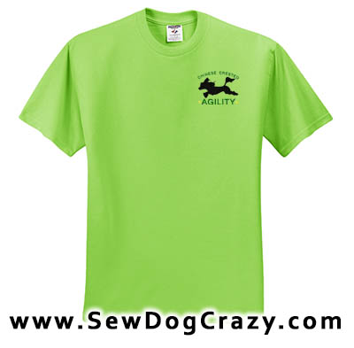 Chinese Crested Agility TShirts