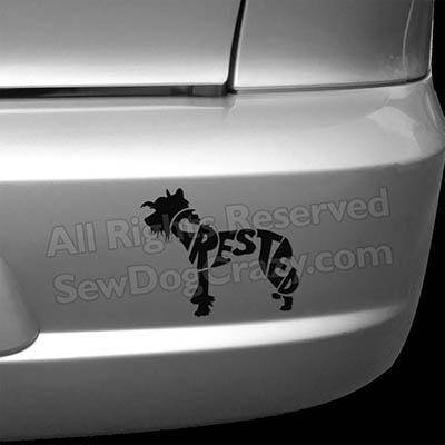 Chinese Crested Decals