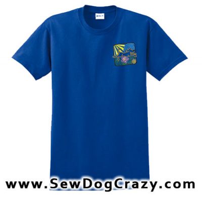 Embroidered Dog Lover Tshirts