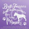 Funny Bull Terrier Stickers
