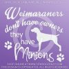 Weimaraner Vinyl Stickers