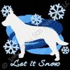 Blue Heeler Snowflake Embroidery