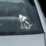 Cartoon Jack Russell Terrier Vinyl Stickers