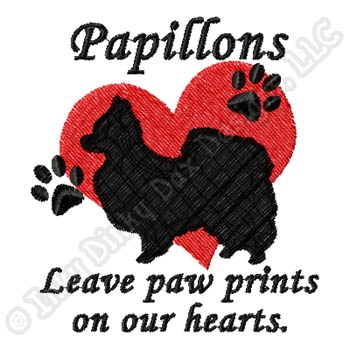 Cute Papillon Embroidery
