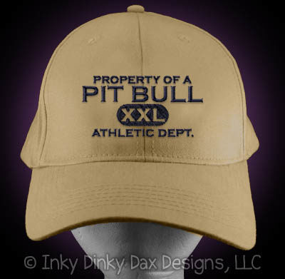 Embroidered Pit Bull Hat