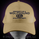 Embroidered Irish Wolfhound Hat