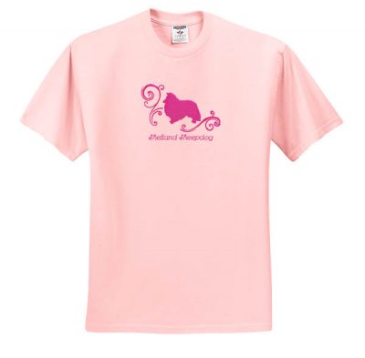 Shetland Sheepdog Embroidered T-Shirt