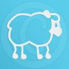 Cute Sheep Decal for Car