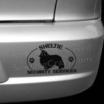 Sheltie Security Bumper Stickers