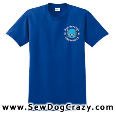 Dog Agility Bar Hopper Tshirt