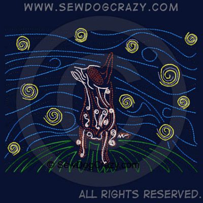 Starry Nights Cattle Dog Apparel