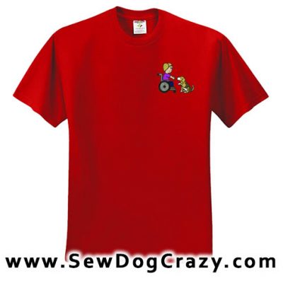 Embroidered Beagle Therapy Dog TShirts